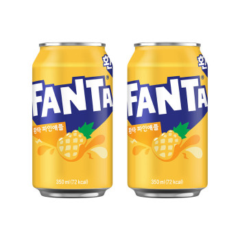 환타 파인애플 355ml (업소용) x 24개