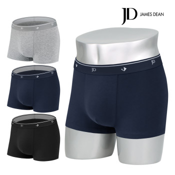 제임스딘 남자 소프트핏 코튼스판 드로즈 4종세트