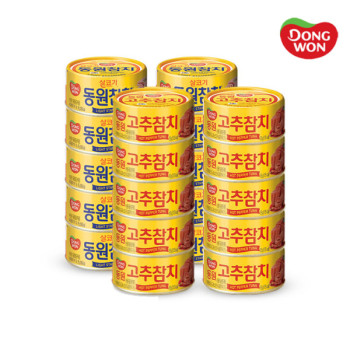 [동원] 라이트 스탠다드 참치 85g 10캔 + 고추참치 85g 10캔