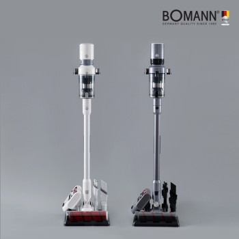 [보만] 25000pa 180도 회전 무선청소기 충전용 거치대 포함 WC2552G