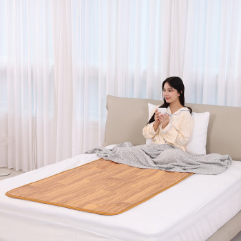 [나비홈] 2026년형 국내생산 전자파차단 무자계 온열 탄소 연질 모노륨 전기 매트 / 싱글