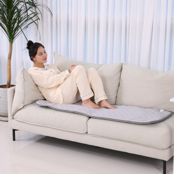 [나비홈] 2026년형 국내생산 전자파차단 무자계 온열 탄소 워셔블 전기요 라이트그레이 / 미니싱글