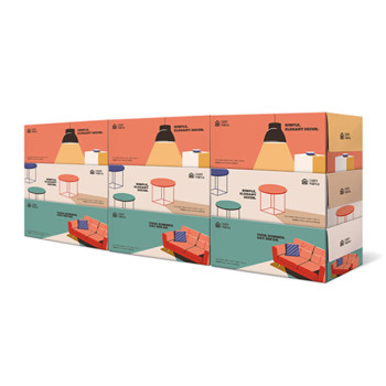 [각티슈] 숨 각티슈 180매 9각