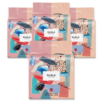 오로라 스킨핏 팬티기저귀 대형 (8-12kg) 26매x4팩