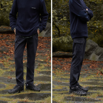 [몽벨] 남성 에센셜 기모 팬츠 / 다크그레이 / MW3HAMPL206