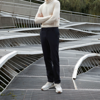 [몽벨] 남성 에센셜 기모 팬츠 / 블랙 / MW3HAMPL204