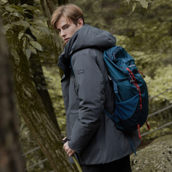 [몽벨] 남성 헤리티지 사파리 패딩 점퍼  / MW3HAMIJ205