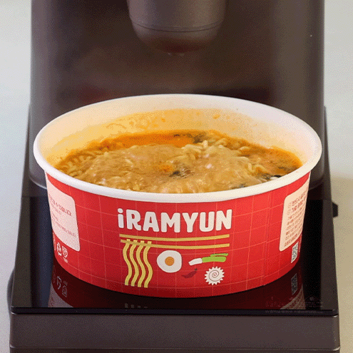 [로이첸] 가정용 라면조리기 아이라면 + 전용용기(5개)