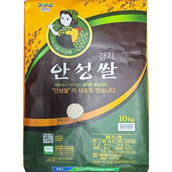 25년산 햅쌀 안성마춤 경기도 안성농협 안성쌀(추청벼) 10kg