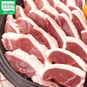 무항생제 냉장 오리 슬라이스 1kg