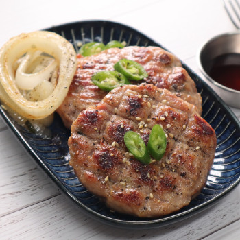 [바베큐아저씨] 수제 너비아니 스테이크(떡갈비) 600g (냉동보관) (200g 3개)