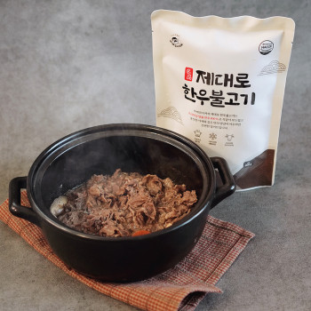 [바베큐아저씨] 제대로 한우불고기 400g (냉동보관)