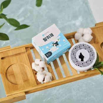 [욕실의여왕] 고체형 탈취제/클린코튼