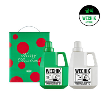 [위칙] 1L 런드리 (세제+유연제) 세트 크리스마스 에디션