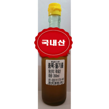 들기름350ml 25년산  착한마음 아저씨쌀집