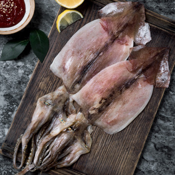 [삼해진미] 두툼한 반건조 오징어 450g(5마리) 피데기