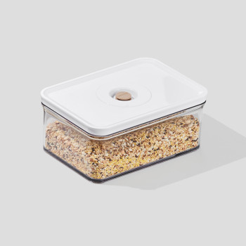 [로이첸] 아이바큠 진공 밀폐용기 단품 자이언트 3,200ml / 진공쌀통