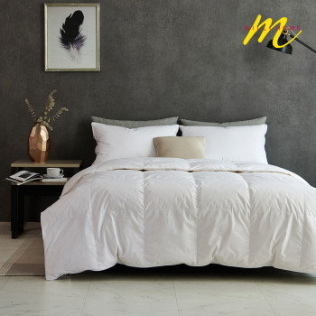 [MILLHOME] 밀리홈 프리미엄 사계절 헝가리 구스 순면이불 Q(부직포가방포함)