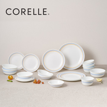 [코렐] 어도러블닷블루 4인 20P