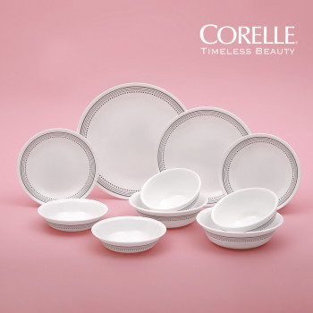 [코렐] 미스틱그레이 2인 10P (식기 세트, 접시, 그릇)