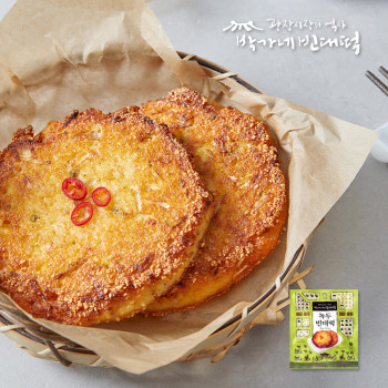 [박가네빈대떡] 녹두 빈대떡 360g x 2 (총 4장)