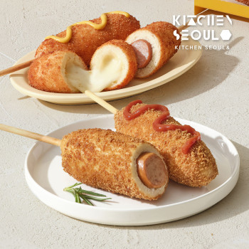 [키친서울] 크리스피 핫도그 10팩 SET (오리지널5+치즈5)