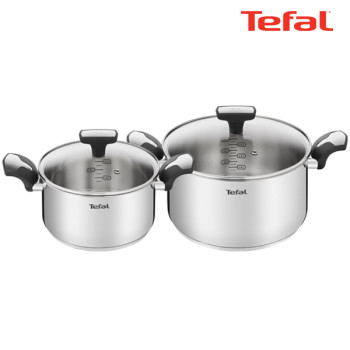 [테팔] 팬&냄비 IH 뉴이모션 2종세트 (양수냄비 20cm + 24cm)