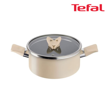 [테팔] 팬&냄비 인덕션 블라썸 베이지 양수냄비 20cm