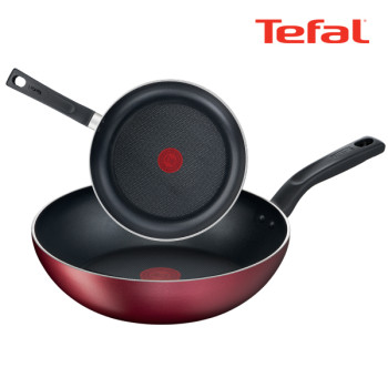 [테팔] 어반 로즈 IH 인덕션 2종세트 (프라이팬 22cm + 볶음팬 28cm)