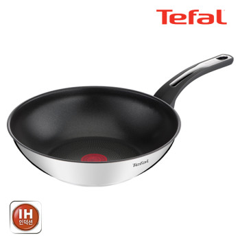 [테팔] 팬&냄비 인덕션 스테인리스 스틸 뉴 이모션 볶음팬 28cm