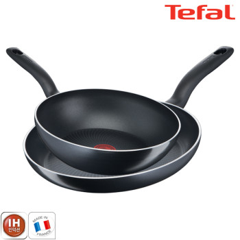 [테팔] 팬&냄비 인덕션 스타트이지 2종세트 (프라이팬 32cm + 볶음팬 28cm)