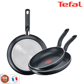 [테팔] 팬&냄비 인덕션 스타트이지 3종세트 (프라이팬 24cm + 28cm + 30cm)