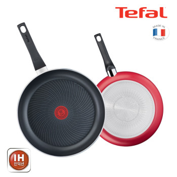 [테팔] 팬&냄비 IH 인덕션 스타트앤쿡 2종세트 (프라이팬 24cm + 28cm)