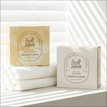 플로랑 소프트허그 건조기시트 드라이시트 50매