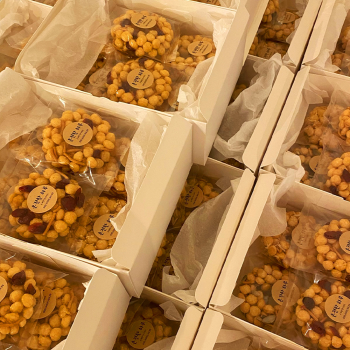 [온전한하루] 안동쌀오란다 12구 선물세트 (참깨, 편강, 참마 각 3종)