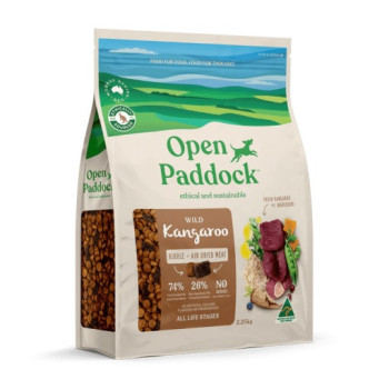 오픈패독 프리미엄 단백질사료 동물복지 캥거루 키블 어덜트 (2.25kg)