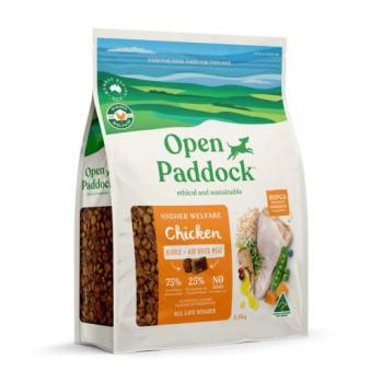 오픈패독 프리미엄 단백질사료 치킨 키블 어덜트 (2.5kg)