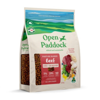 오픈패독 프리미엄 단백질사료 비프 키블 어덜트 (2.5kg)