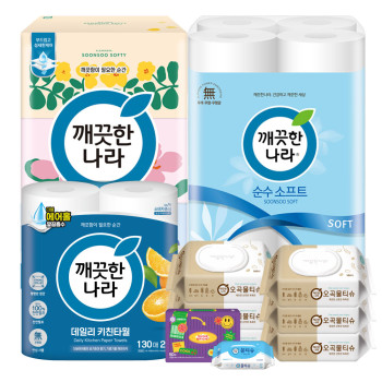 깨끗한나라 집들이 선물세트