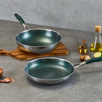 [클래딘] 이연복셰프 코아 테트라 3PLY_후라이팬 2종 세트