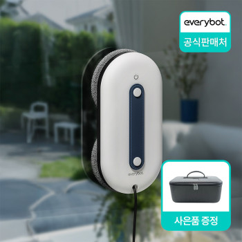 [에브리봇] 엣지 윈도우2 창문 로봇 청소기 WS400 25년 최신형 신제품_보관가방증정