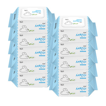 미래생활 새싹이 물티슈 100매 (10팩, 20팩 선택 구성)