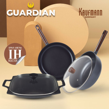 [카우프만] 가디언 인덕션 그리들 웍팬 4종 세트(GR형) KGIF-GR5P