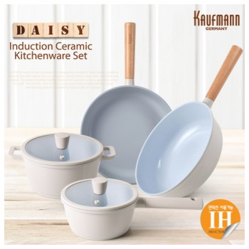 [카우프만] 데이지 인덕션 주방 6P 세트(A형)