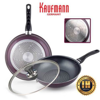 [카우프만] 퍼플 인덕션 프라이팬 3P세트(G형)