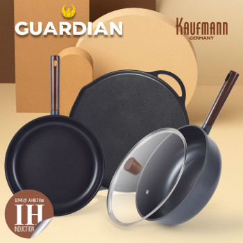 [카우프만] 가디언 인덕션 그리들팬 4P 세트(GF형) KGIF-GF4P