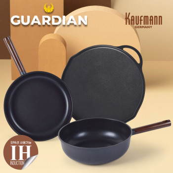 [카우프만] 가디언 인덕션 그리들팬 3P 세트(GF형) KGIF-GF3P