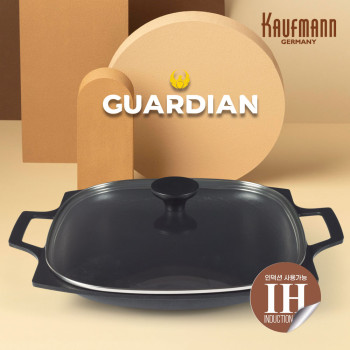 [카우프만] 가디언 인덕션 32cm 그리들 웍 팬 KGIF-32GR