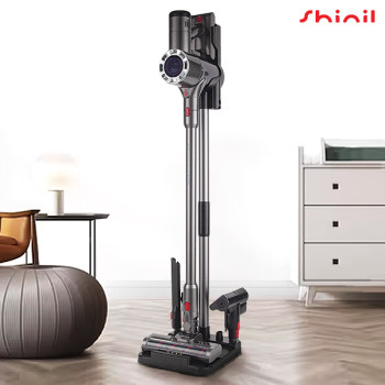 [신일] 380W BLDC 무선청소기 SVC-S380IM / 충전거치대 + UV 살균 + 침구브러쉬