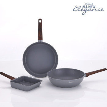 [쉬젤] 올뉴엘레강스 IH 프라이팬 3종A세트 (프라이팬28+궁중팬28+에그롤팬)
